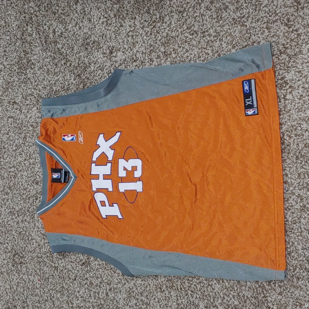 VTG NBA Authentic Steve Nash Jersey Phoenix Suns Youth Size XL